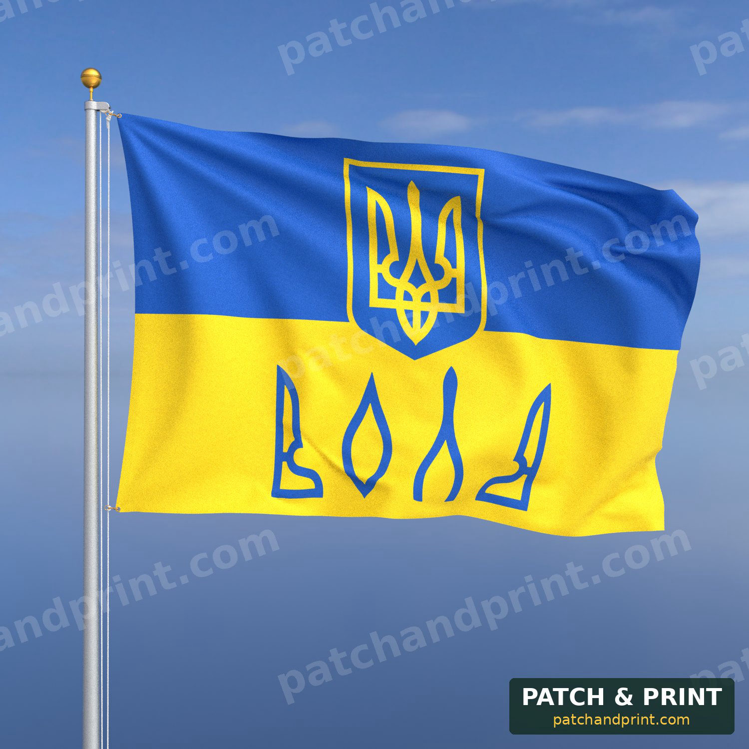Прапор ««ВОЛЯ» з тризубом» (на прапорі України)